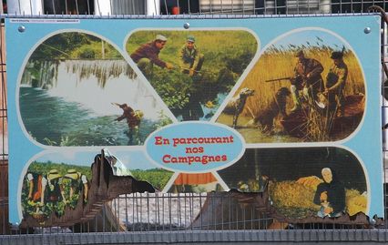 carte postale de nos campagnes