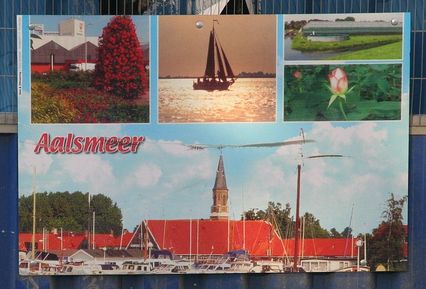 carte postale d Aalsmeer