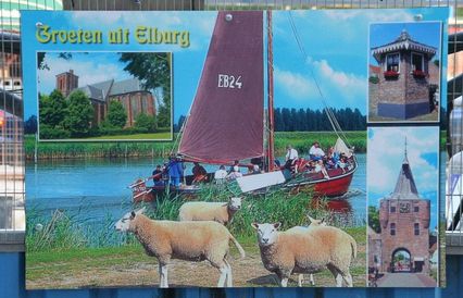 carte postale d'Elburg