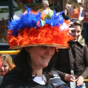 chapeau à plumes