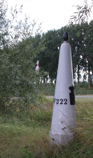 Borne frontière Belgique - Pays-Bas