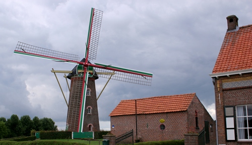 Moulin de Zélande (au nord de Hulst)