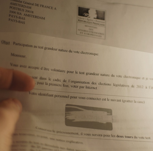 Lettre avec identifiant