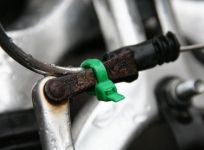 embout de cable rouille'